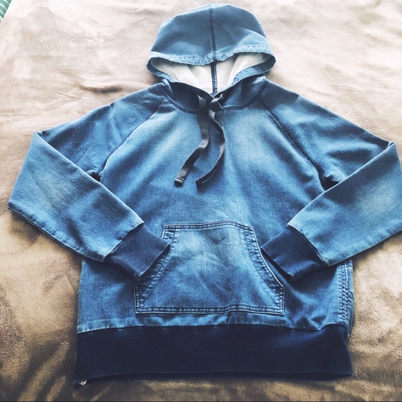 Gap denim hoodie Clearance